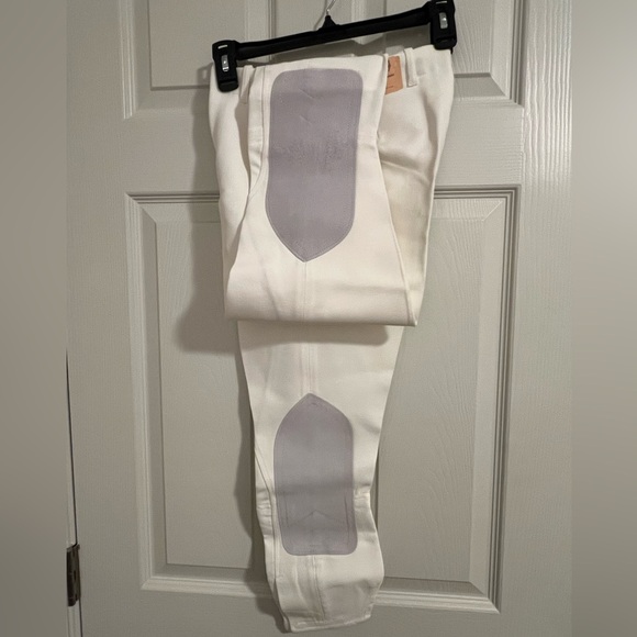 Tailored Sportsman Girls Royal Hunter Breeches - White, NWT, Size 14R - Picture 4 of 6
